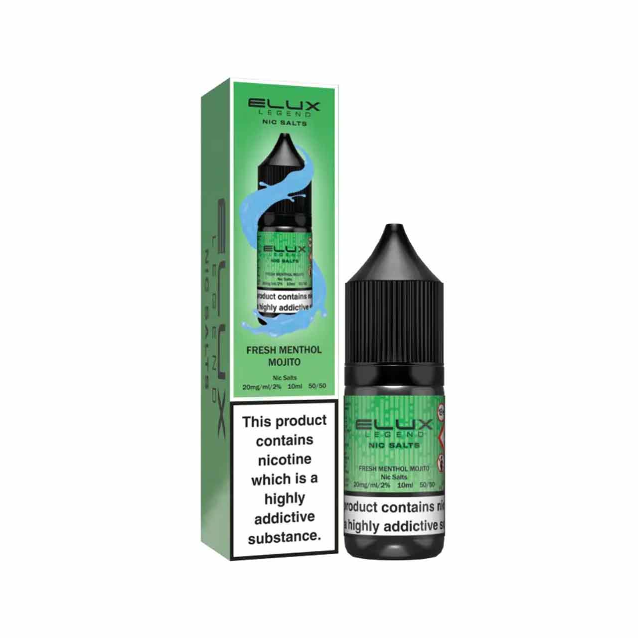 Elux Legend Nic Salts Fresh Menthol Mojito