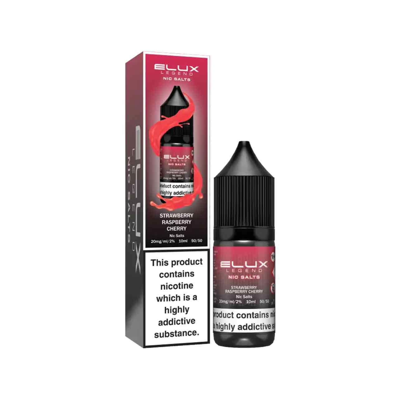 Elux Legend Nic Salts Strawberry Raspberry Cherry