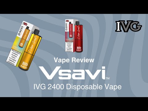 
                  
                    Load and play video in Gallery viewer, IVG 2400 Disposable Vape
                  
                