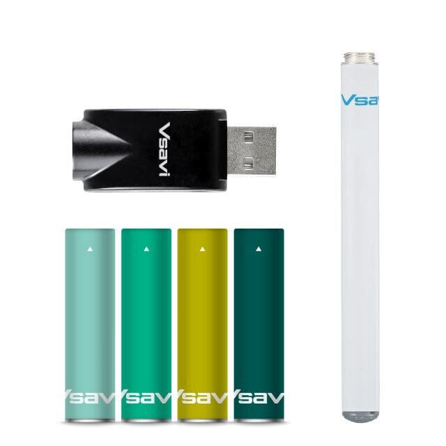 VSAVI Vape Kit With Cartridge Samplers Menthol Flavours