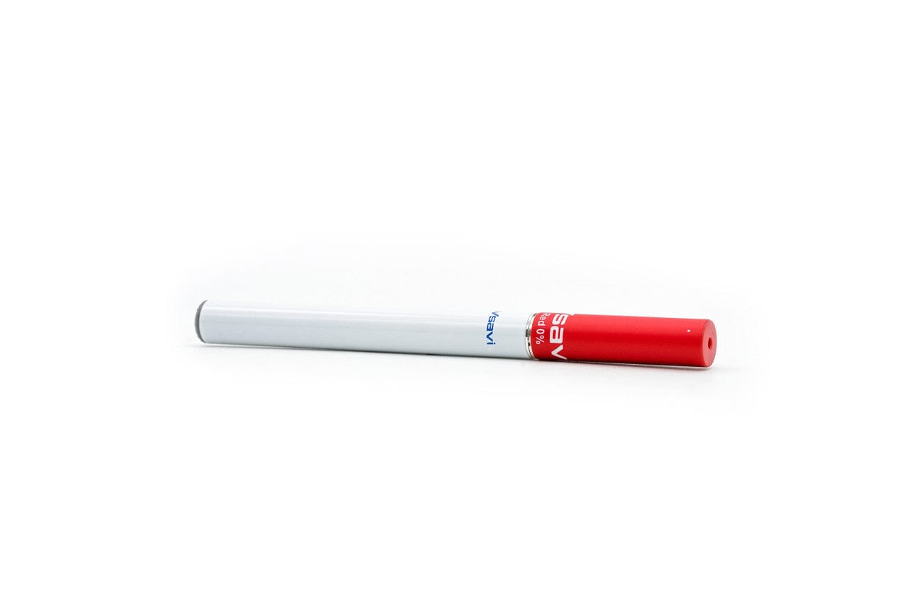 Vsavi Starter Kit With Prefilled Cartridge Laid on its Side