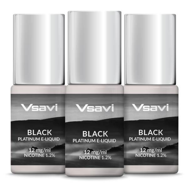 VSAVI Platinum E-Liquid 30ml Black Tobacco