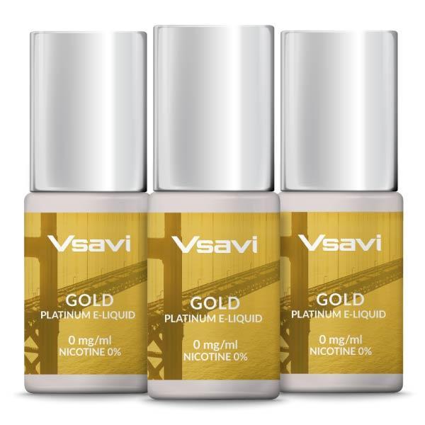 VSAVI Platinum E-Liquid 30ml Gold Tobacco