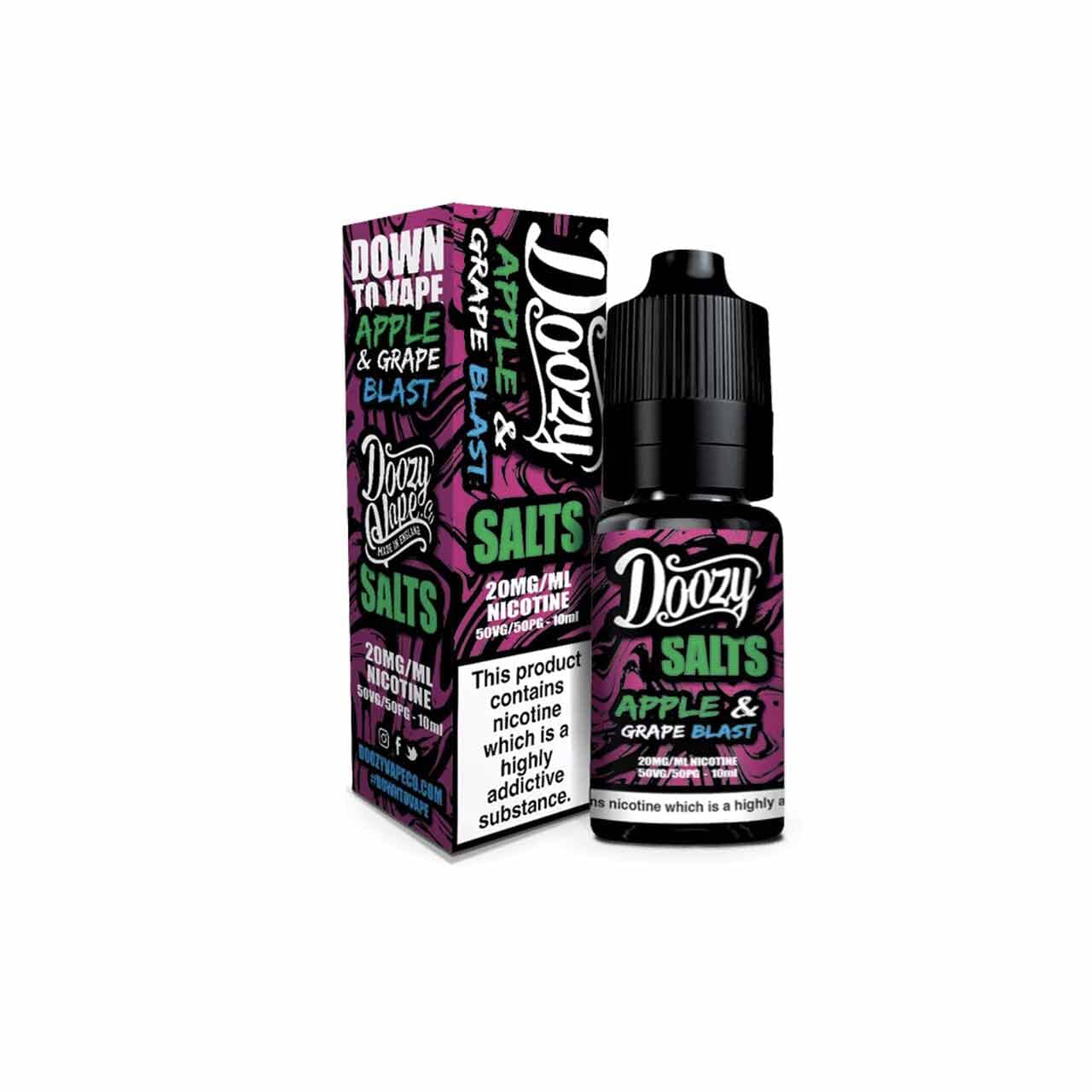 Doozy Vape Nic Salt apple grape blast