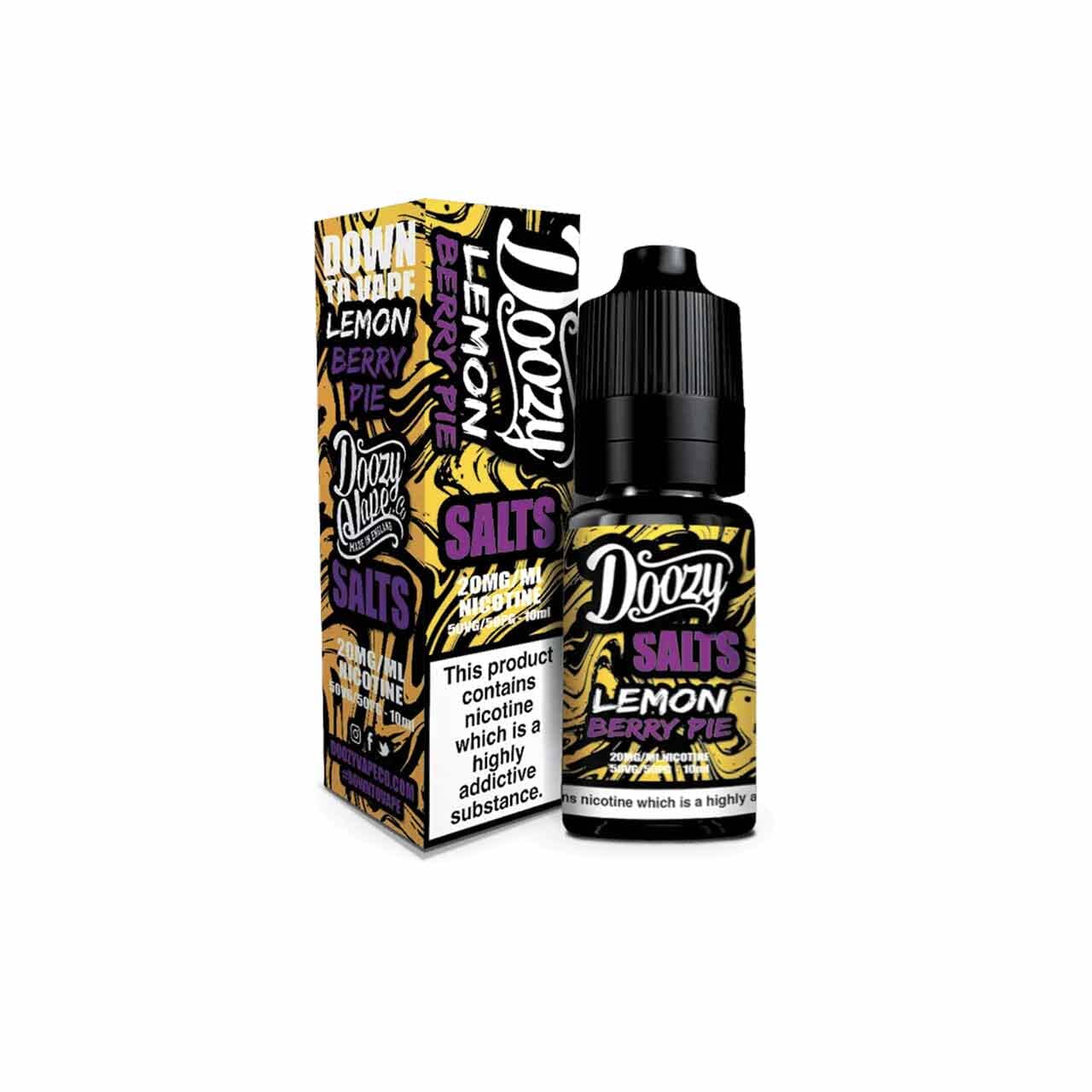 Doozy Vape Nic Salt lemon berry pie