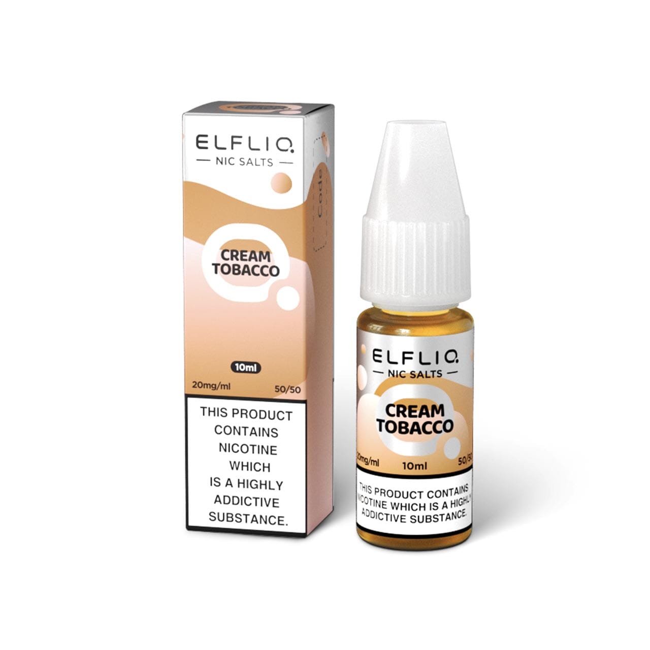 Elfliq cream tobacco