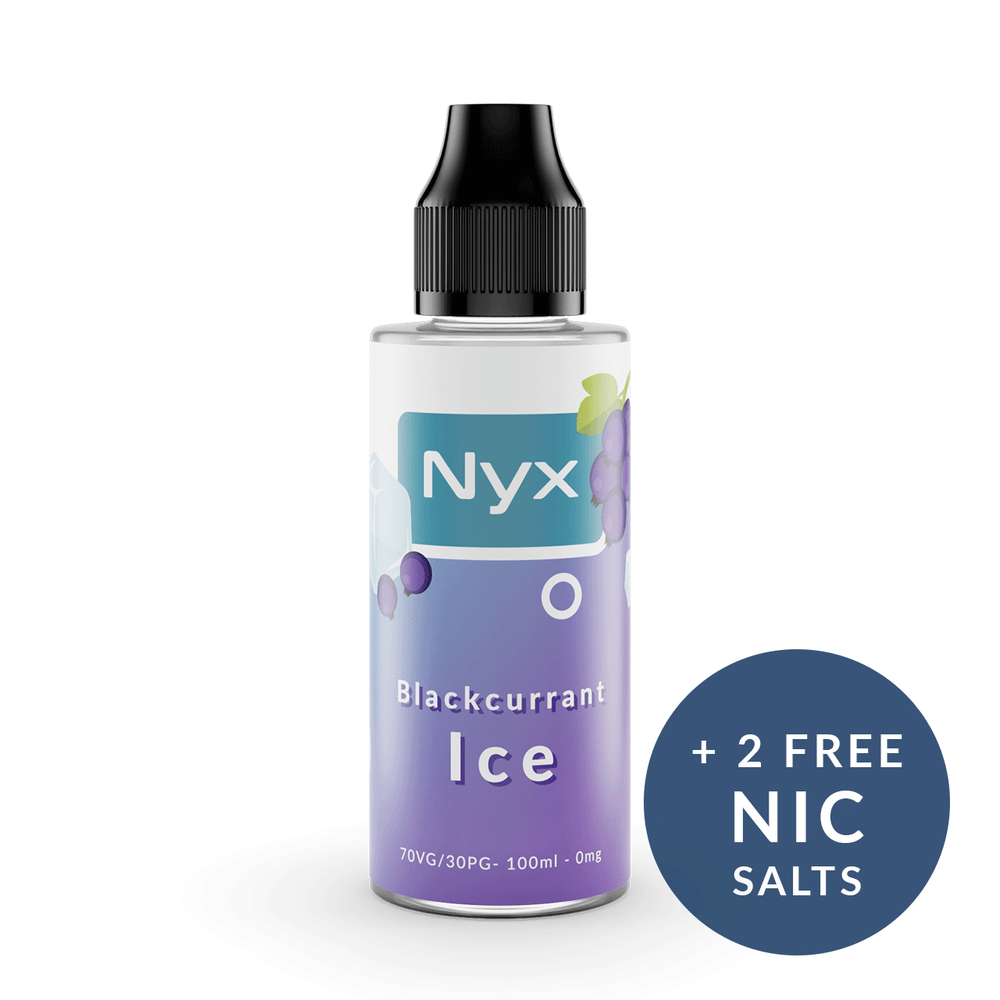 Nyx Shortfill E-Liquid blackcurrant ice
