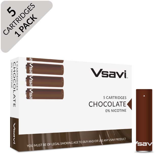 Vsavi Classic Catridges 5-pack chocolate
