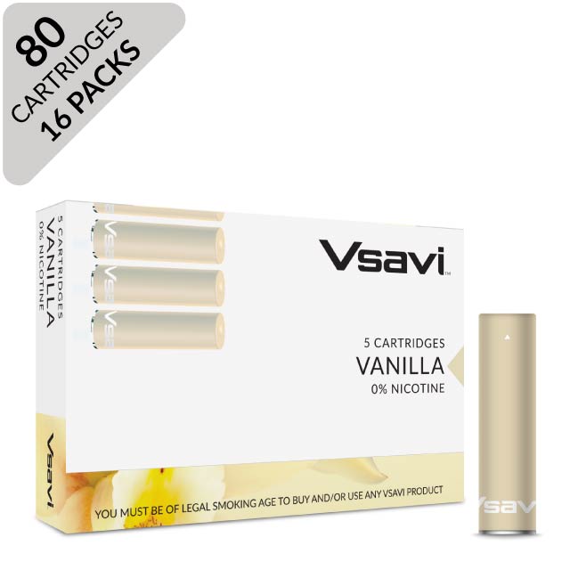 vsavi classic cartridges 80 pack vanilla