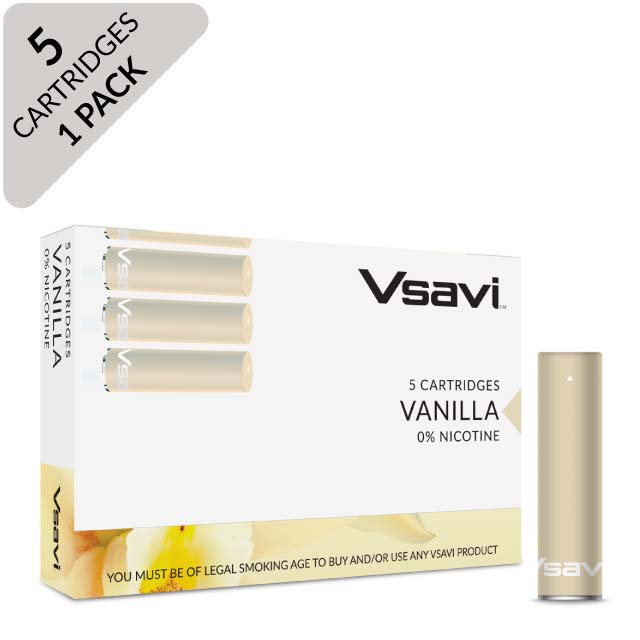 Vsavi Classic Catridges 5-pack vanilla