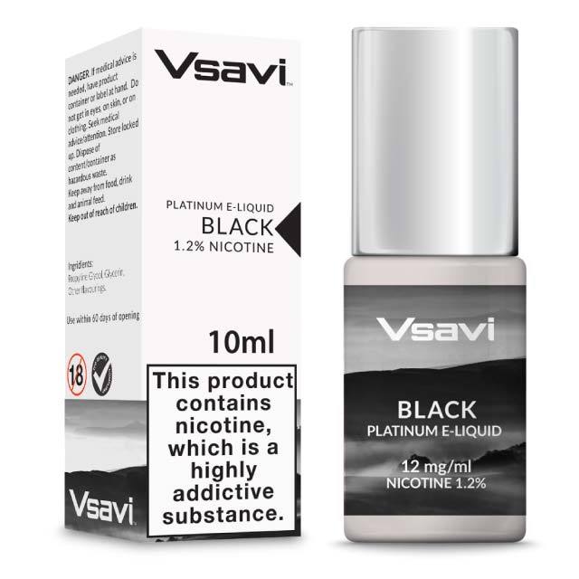 
                  
                    VSAVI Platinum E-Liquid 10ml Black Tobacco
                  
                