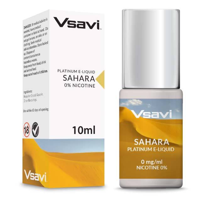 VSAVI Platinum E-Liquid 10ml Sahara Tobacco