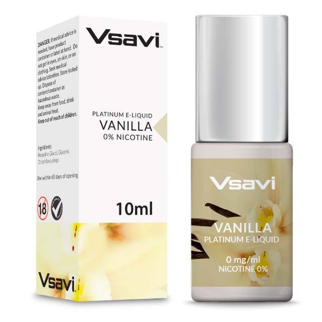 
                  
                    VSAVI Platinum E-Liquid 10ml Vanilla
                  
                