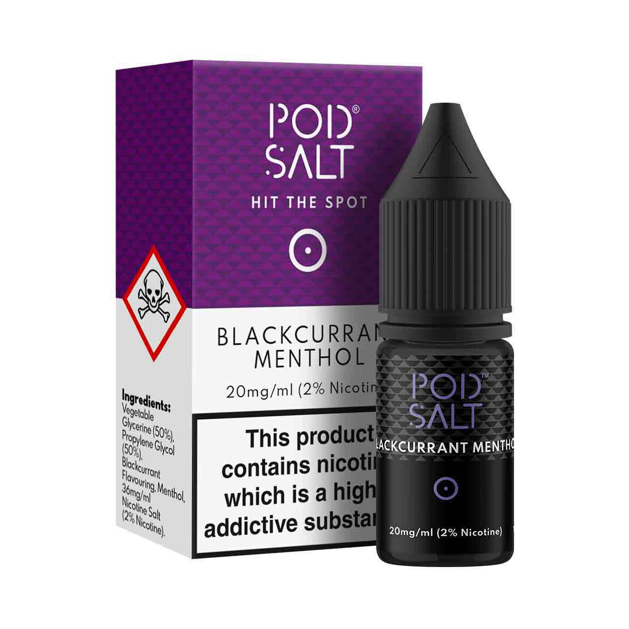 pod salt blackcurrant menthol