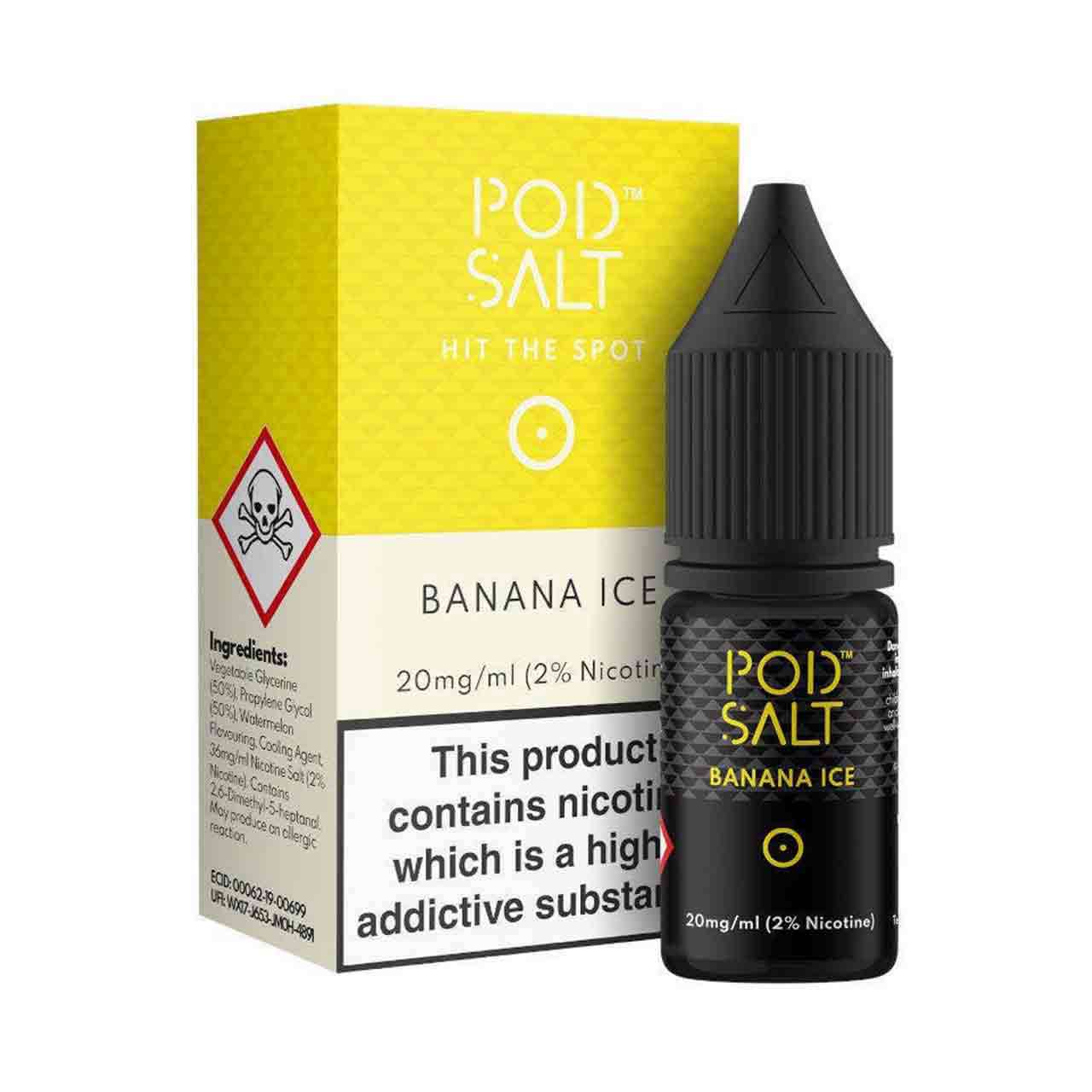 pod salt banana ice