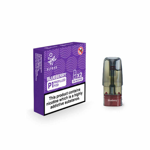 elf bar mate 500 p1 pods blueberry
