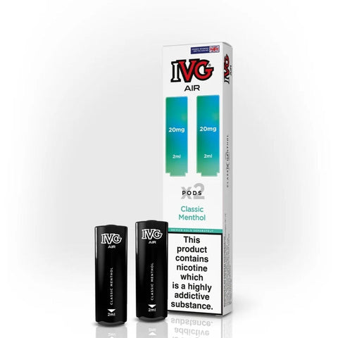 IVG Air Replacement Pods Classic Menthol