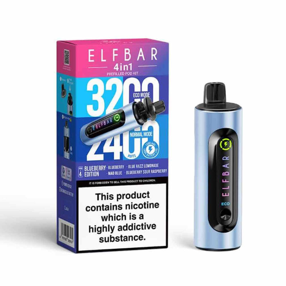 Elf Bar Blueberry Edition 4 in 1 Pod Kit