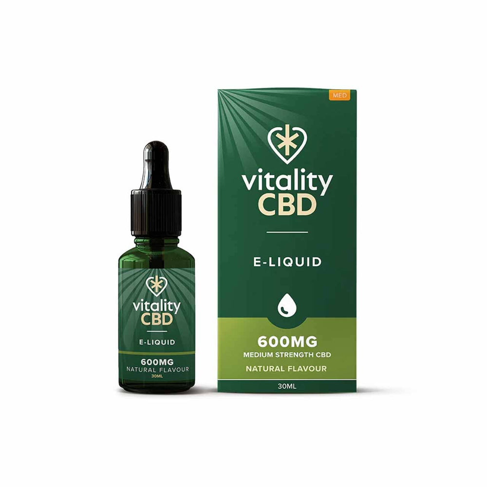 Vitality CBD E-Liquid Natural 600mg