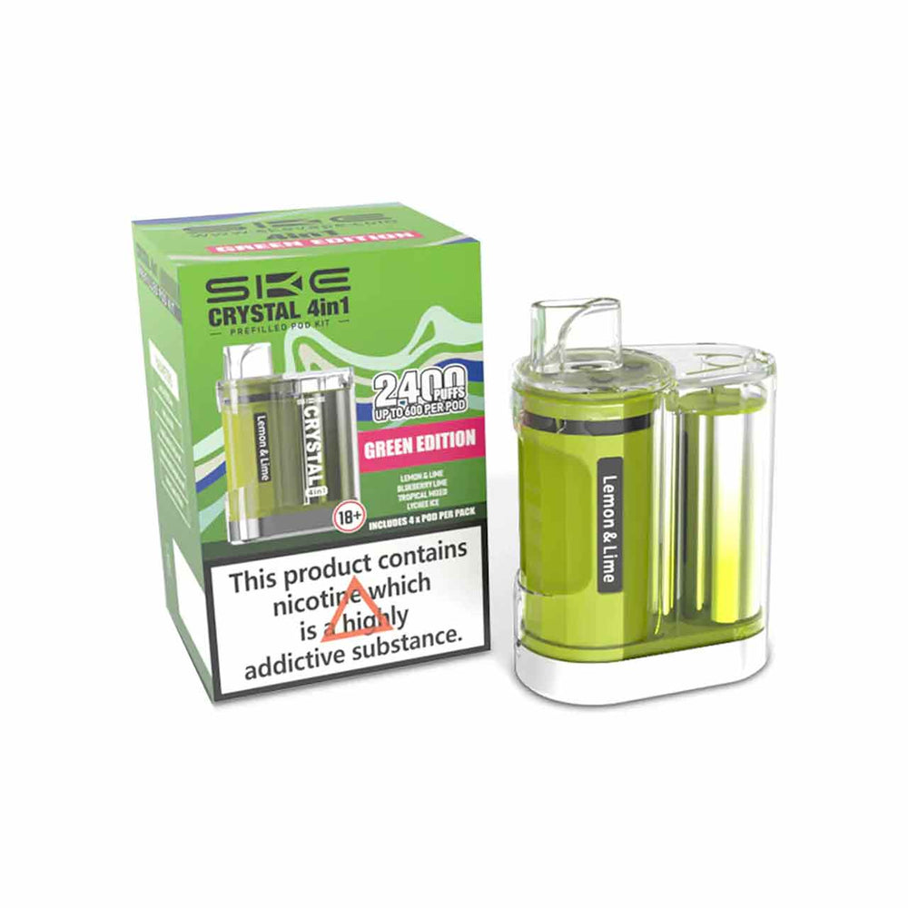 Ske Crystal 4 in 1 Vape Kit Green Edition