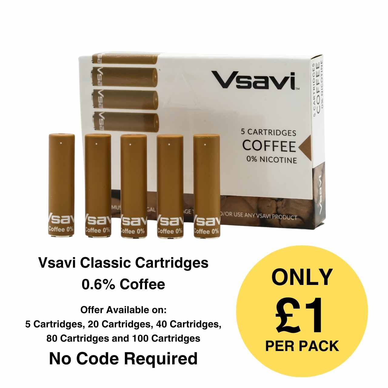 
                  
                    VSAVI Classic Cartridges x 5
                  
                