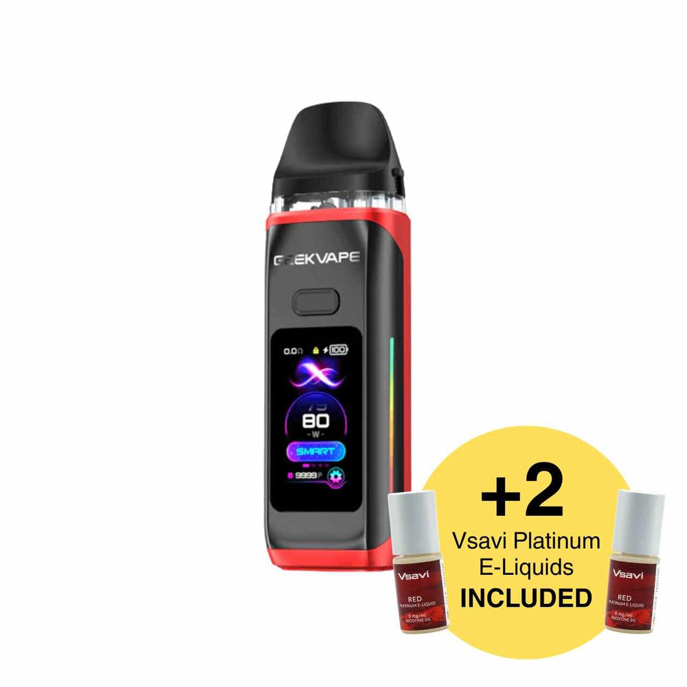 
                  
                    Geek Vape Digi Max red kit and two Vsavi Platinum vape juice offer
                  
                