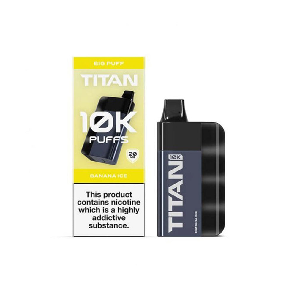 Titan 10K Disposable Vape Banana Ice