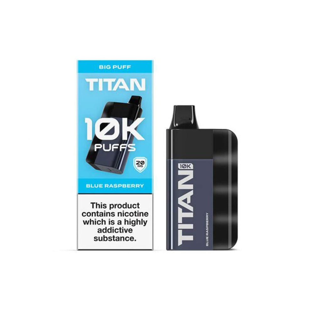 Titan 10K Disposable Vape Blue Raspberry