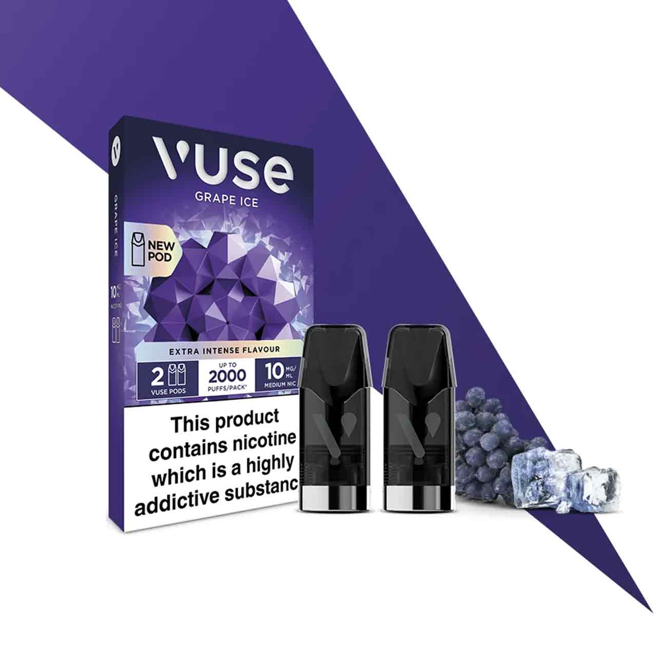 
                  
                    Vuse Extra Intense Pods Grape Ice
                  
                