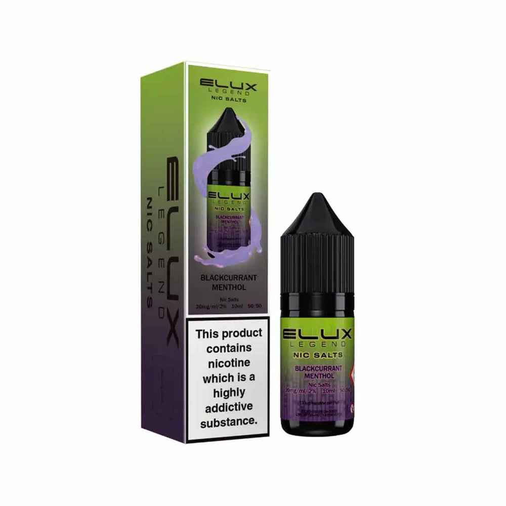 
                  
                    Elux Legend Nic Salts Blackcurrant Menthol
                  
                