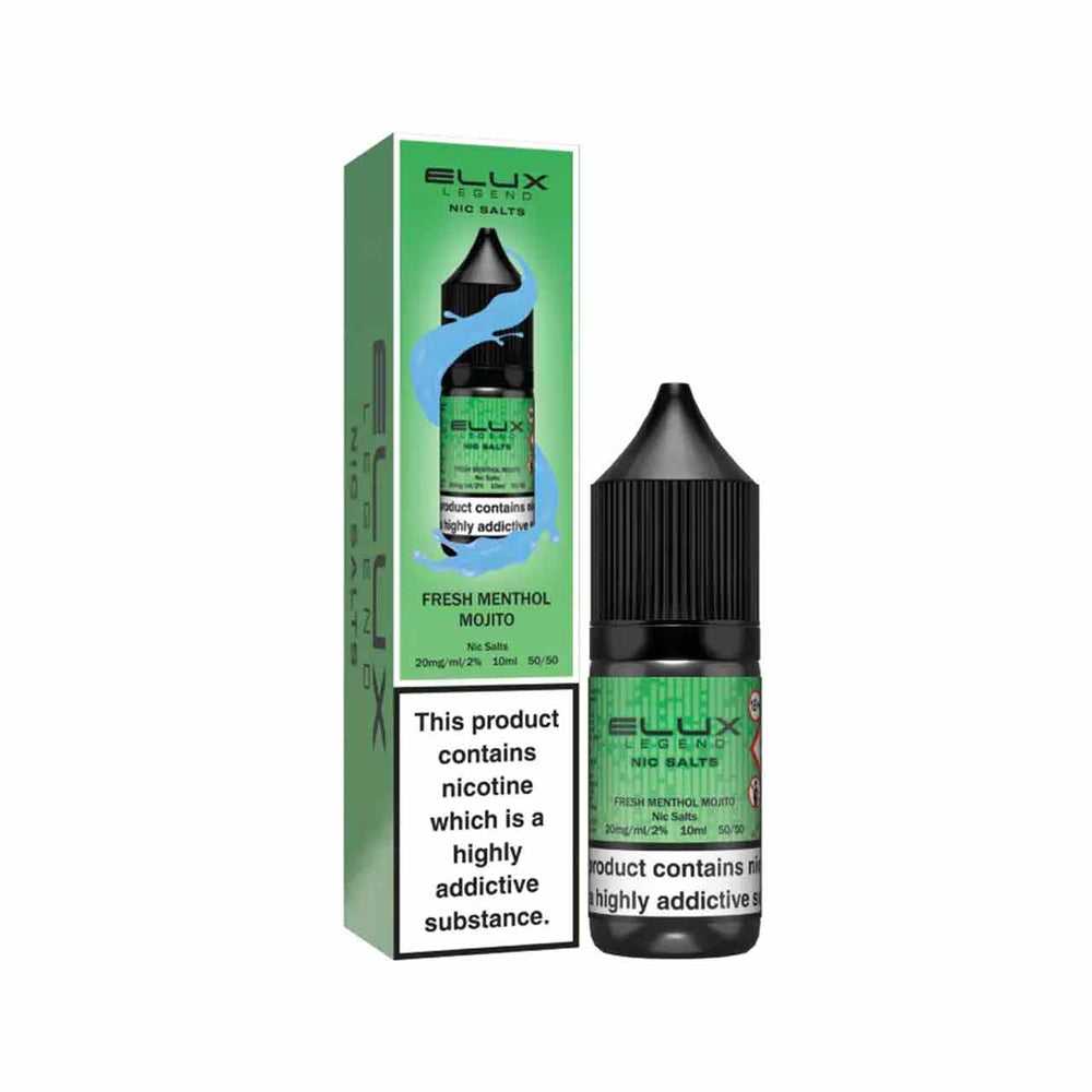 
                  
                    Elux Legend Nic Salts Fresh Menthol Mojito
                  
                