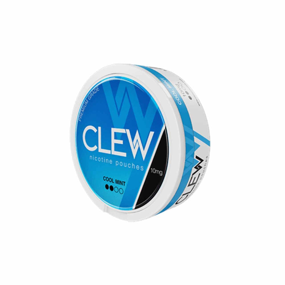 Clew Nicotine Pouches Cool Mint Flavour Low Strength