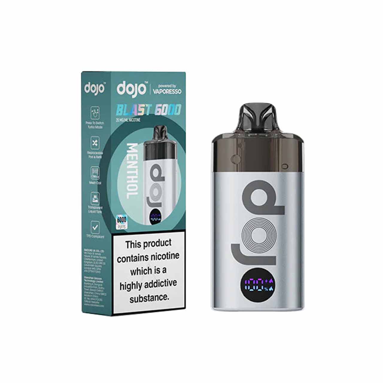 
                  
                    Vaporesso Dojo Blast 6000 Prefilled Pod Kit
                  
                