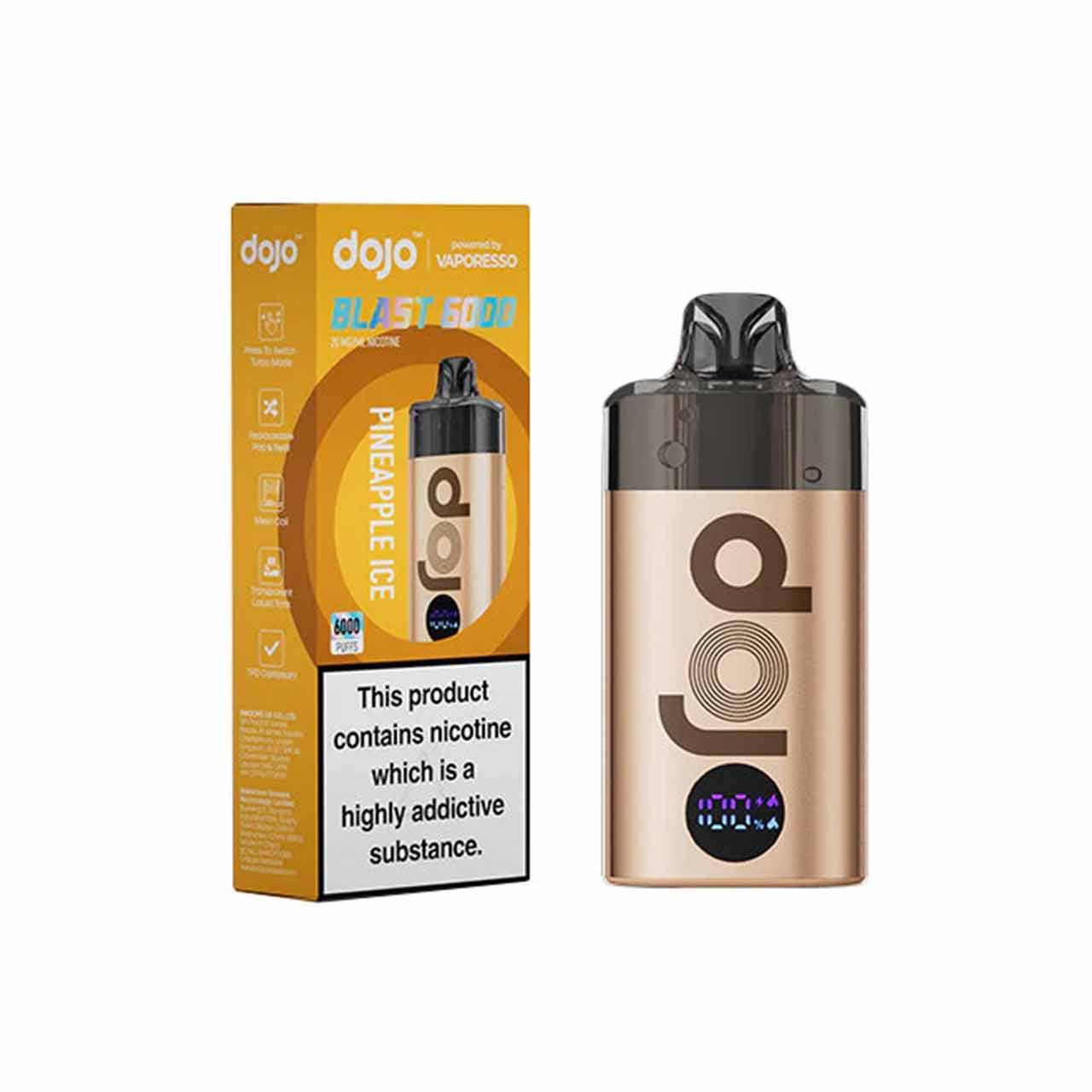 
                  
                    Vaporesso Dojo Blast 6000 Prefilled Pod Kit
                  
                