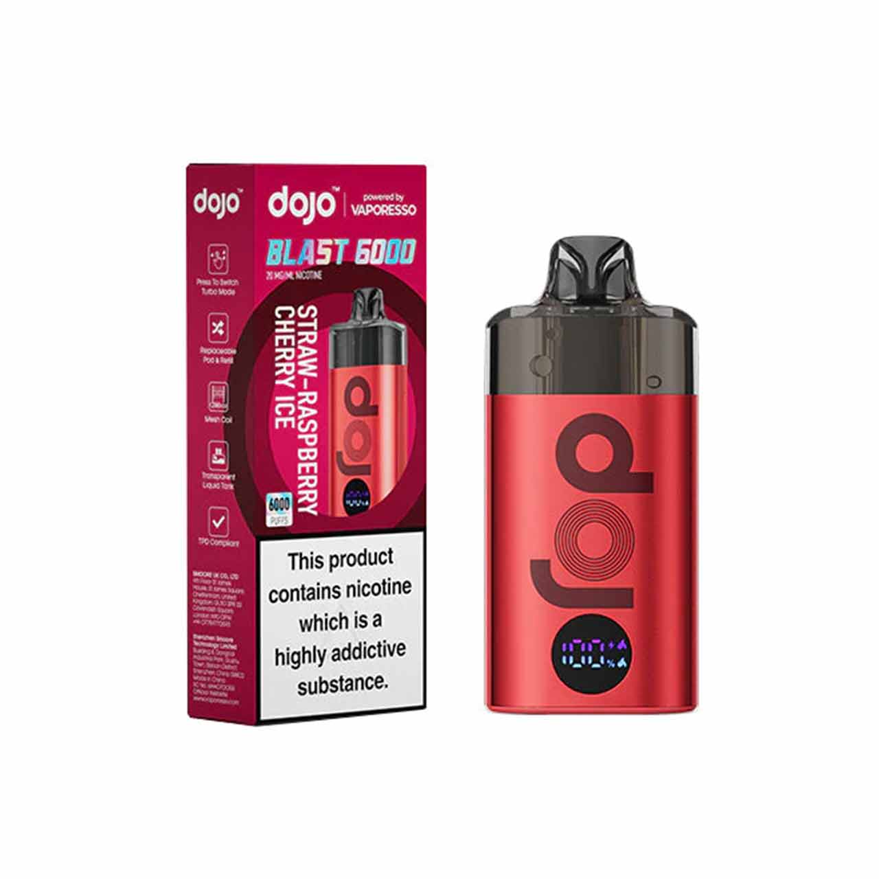 
                  
                    Vaporesso Dojo Blast 6000 Prefilled Pod Kit
                  
                