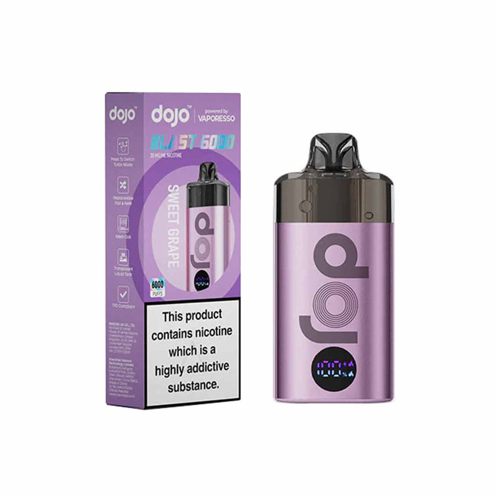 
                  
                    Vaporesso Dojo Blast 6000 Prefilled Pod Kit
                  
                