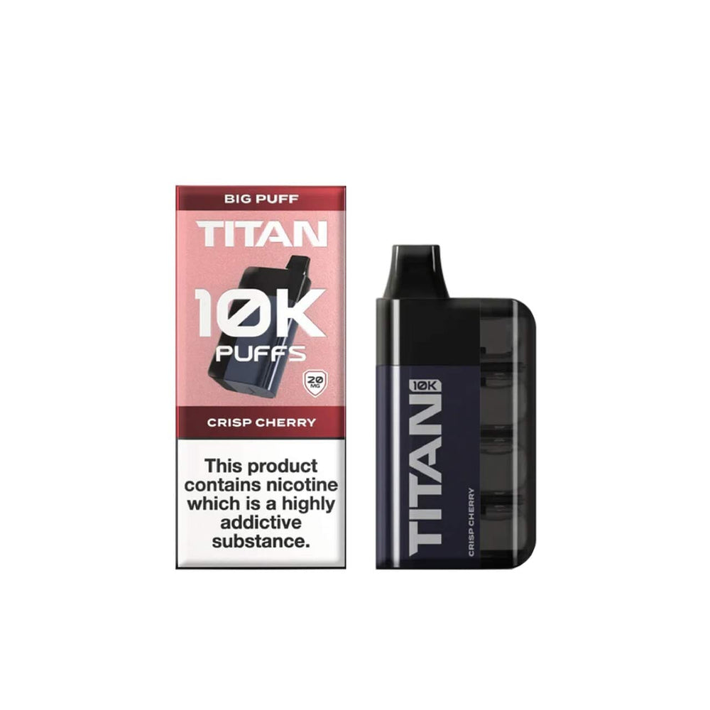 
                  
                    Titan 10K Disposable Vape Crisp Cherry
                  
                