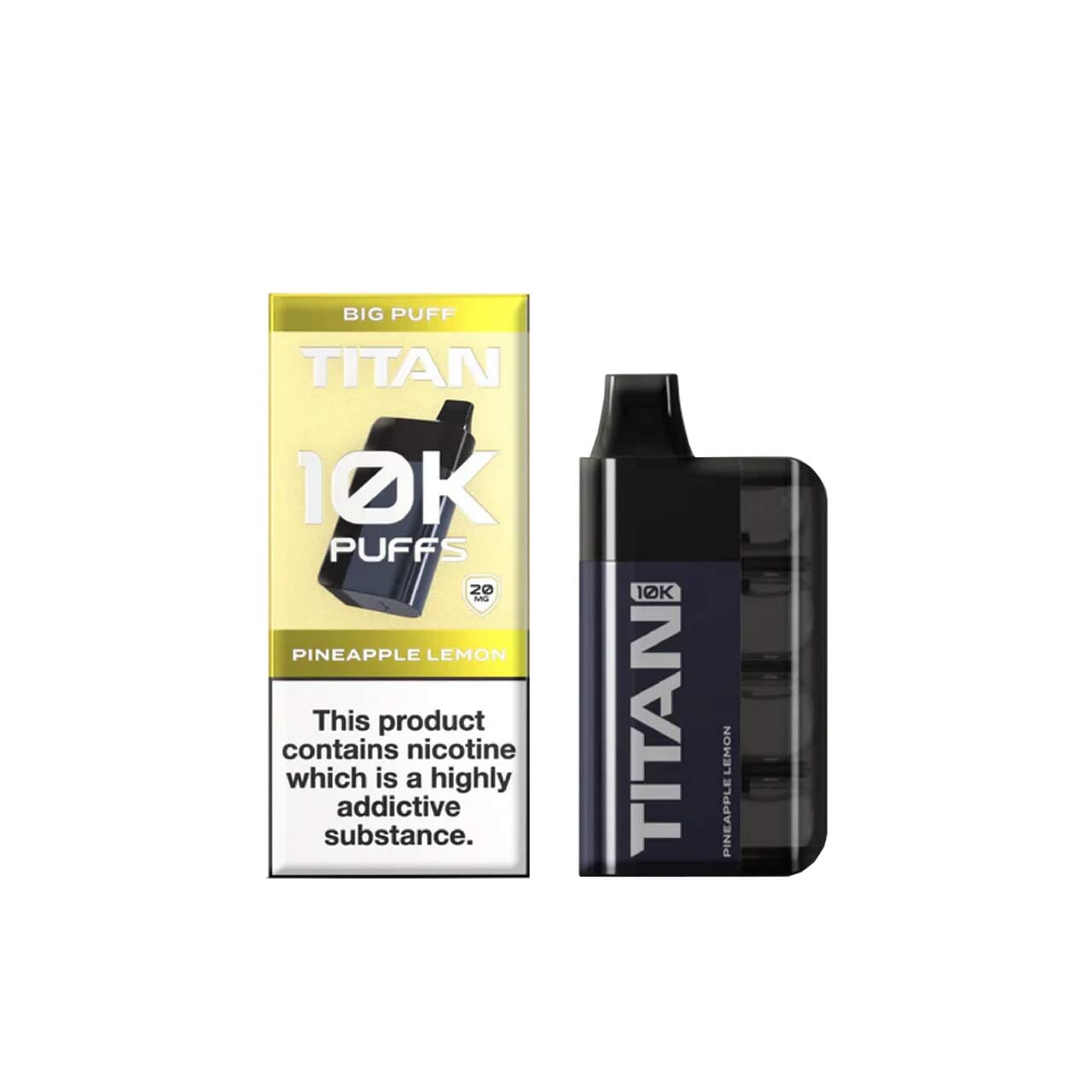 
                  
                    Titan 10K Disposable Vape Pineapple Lemon
                  
                