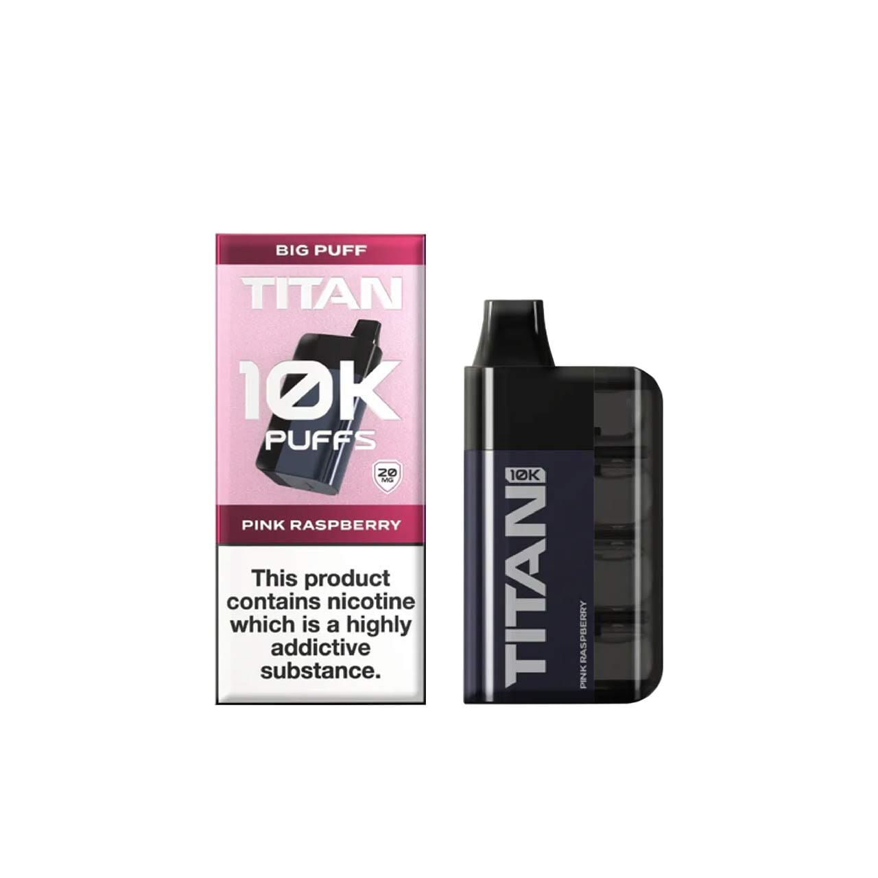 
                  
                    Titan 10K Disposable Vape Pink Raspberry
                  
                