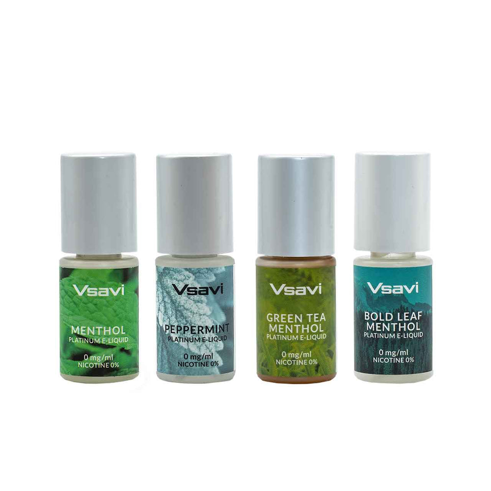 Vsavi Platinum E-Liquid Sample Bundle Menthol