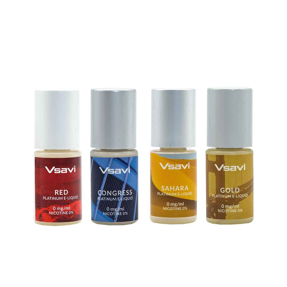 
                  
                    Vsavi Platinum E-Liquid Sample Bundle Tobacco
                  
                