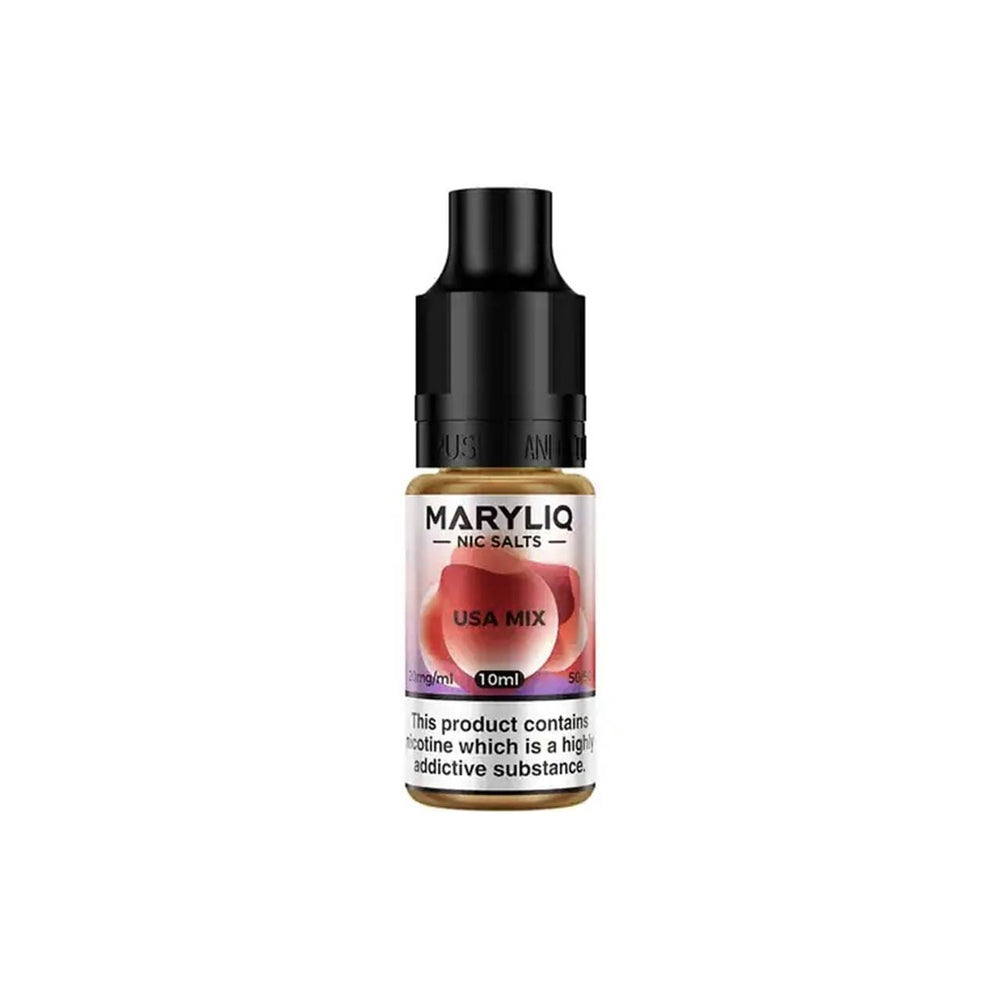 
                  
                    Lost Mary Maryliq USA Mix 10ml Nic Salt Flavour
                  
                
