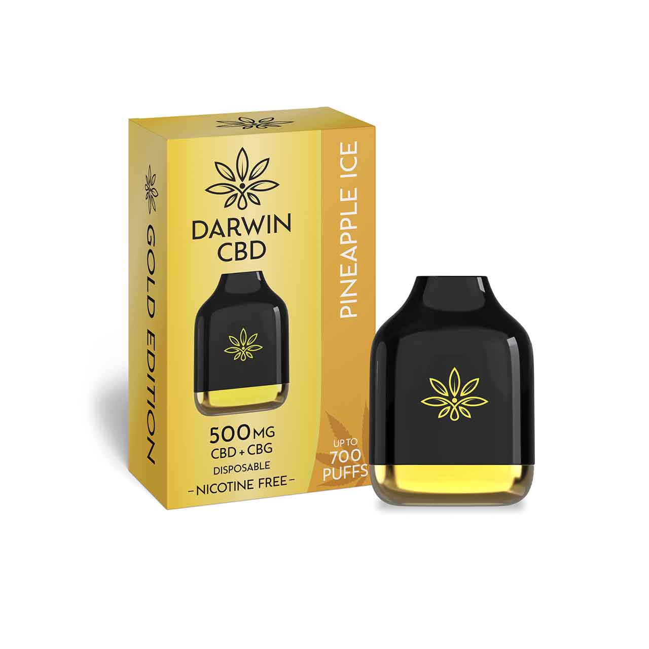 
                  
                    Darwin CBD + CBG Disposable pineapple ice
                  
                