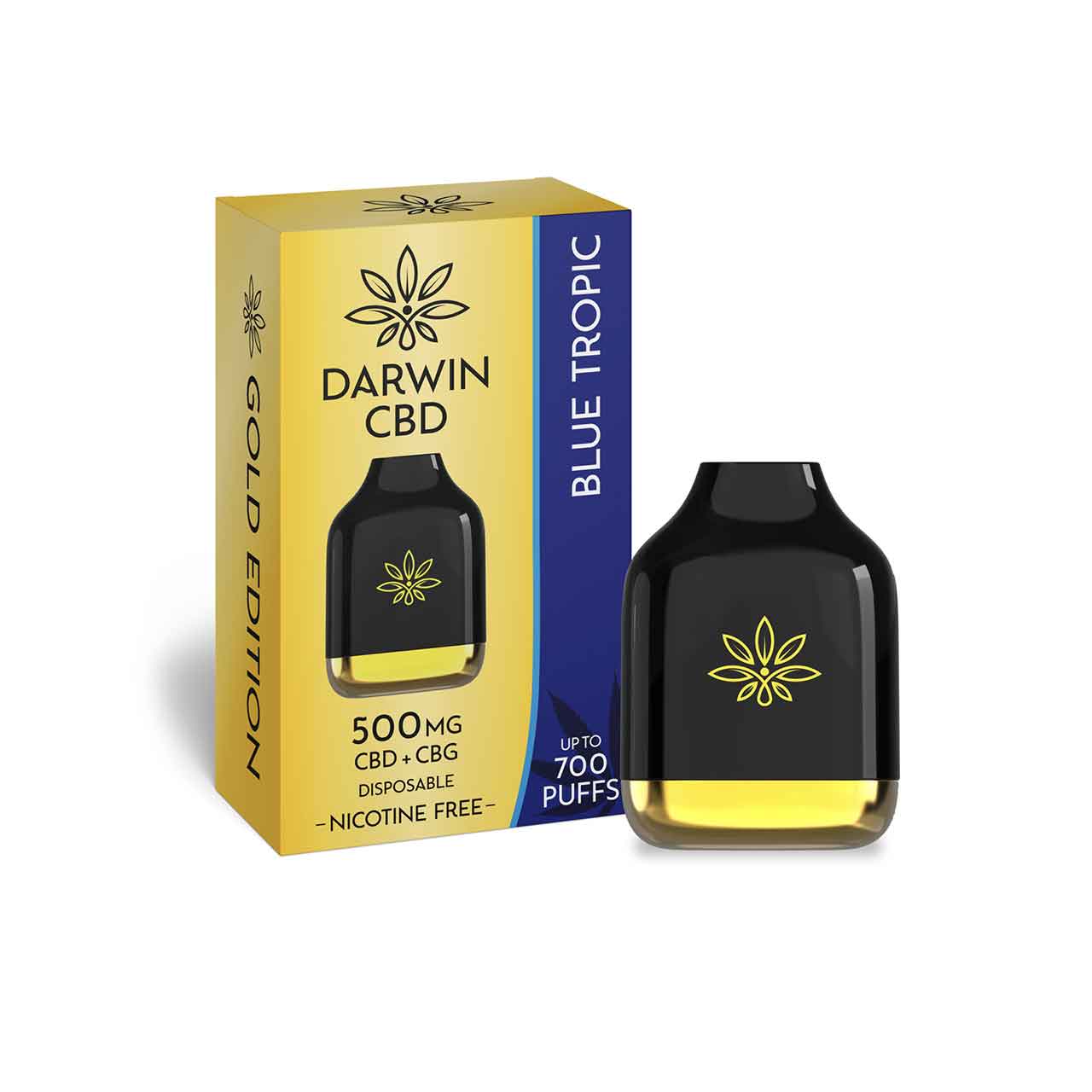 
                  
                    Darwin CBD and CBG Disposable Blue Tropic
                  
                