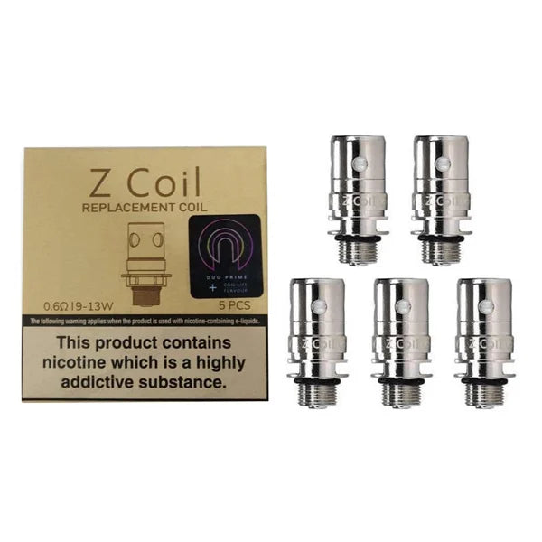 
                  
                    Innokin Z Coil 0.6 Ohm DuoPrime 5 Pack Replacement Coils
                  
                