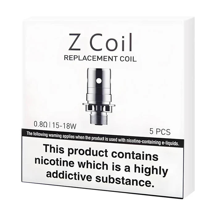 
                  
                    Innokin Z Coil 0.8 Ohm 5 Pack Replacement Coils
                  
                