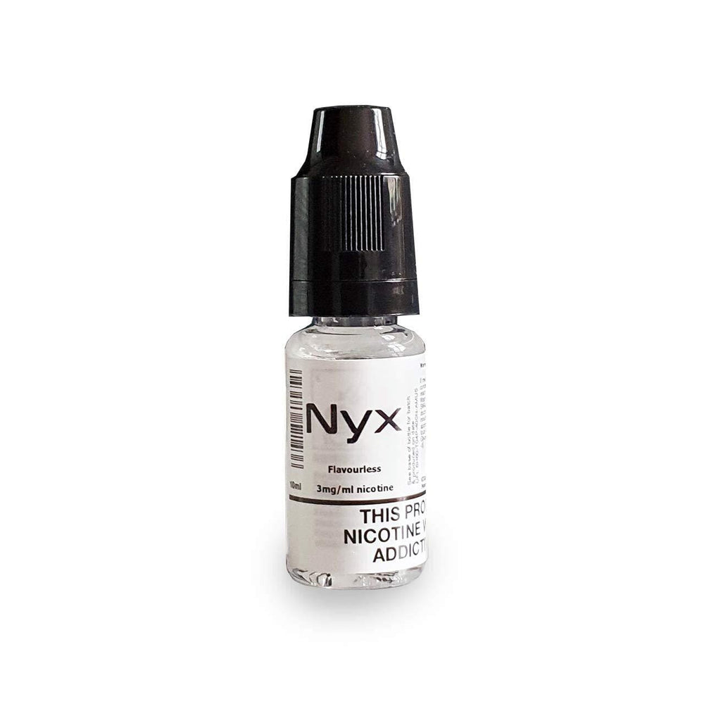 NYX Flavourless Vape Juice - 10ml VSAVI | E-Liquids | Vape Kits NYX Flavourless Vape Juice - 10ml VSAVI | E-Liquids | Vape Kits