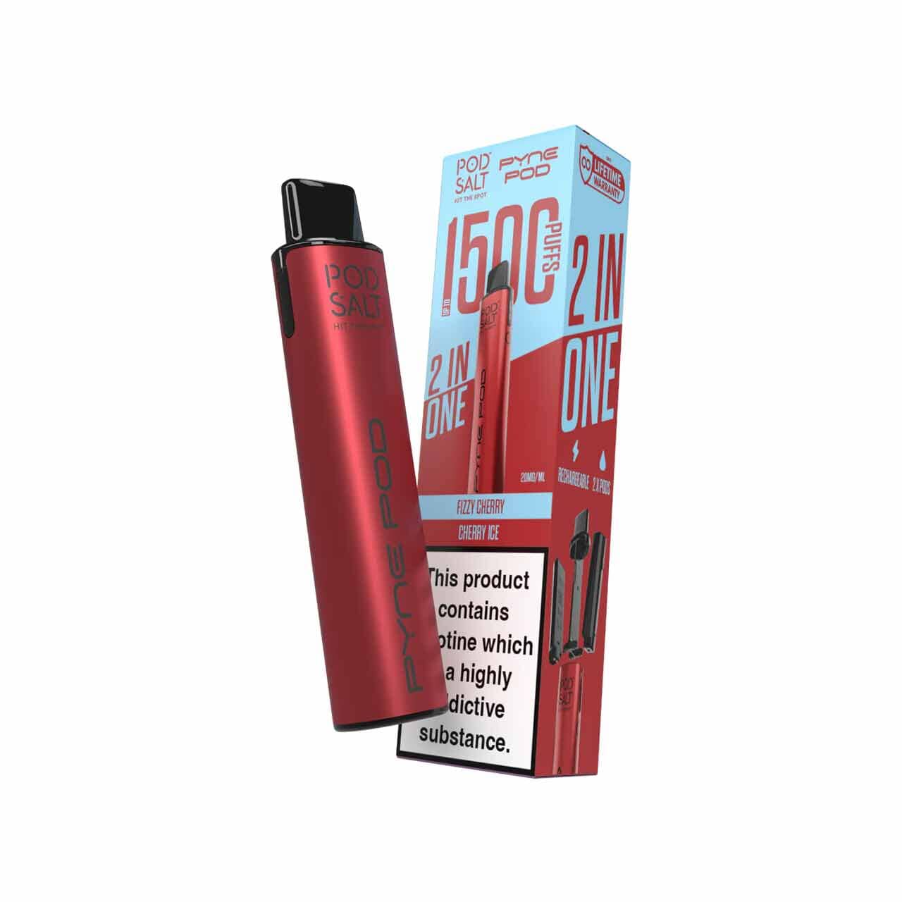 
                  
                    Pod Salt Pyne Pod 2 in One 1500 Puff Vape Kit
                  
                