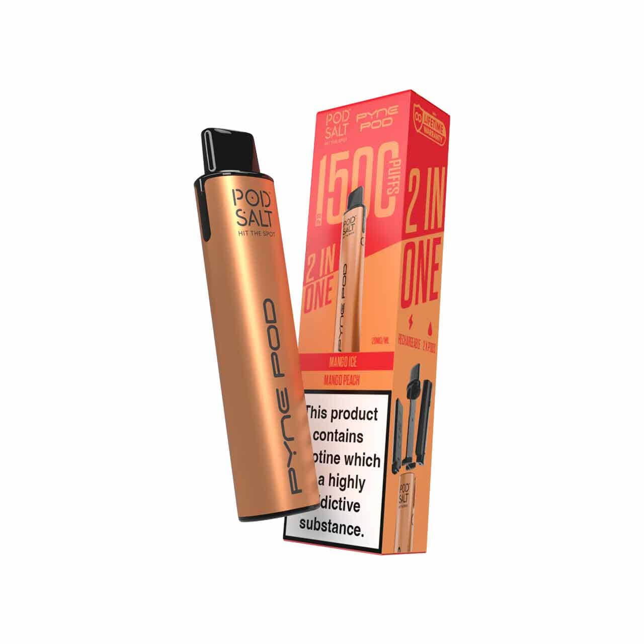 
                  
                    Pod Salt Pyne Pod 2 in One 1500 Puff Vape Kit
                  
                
