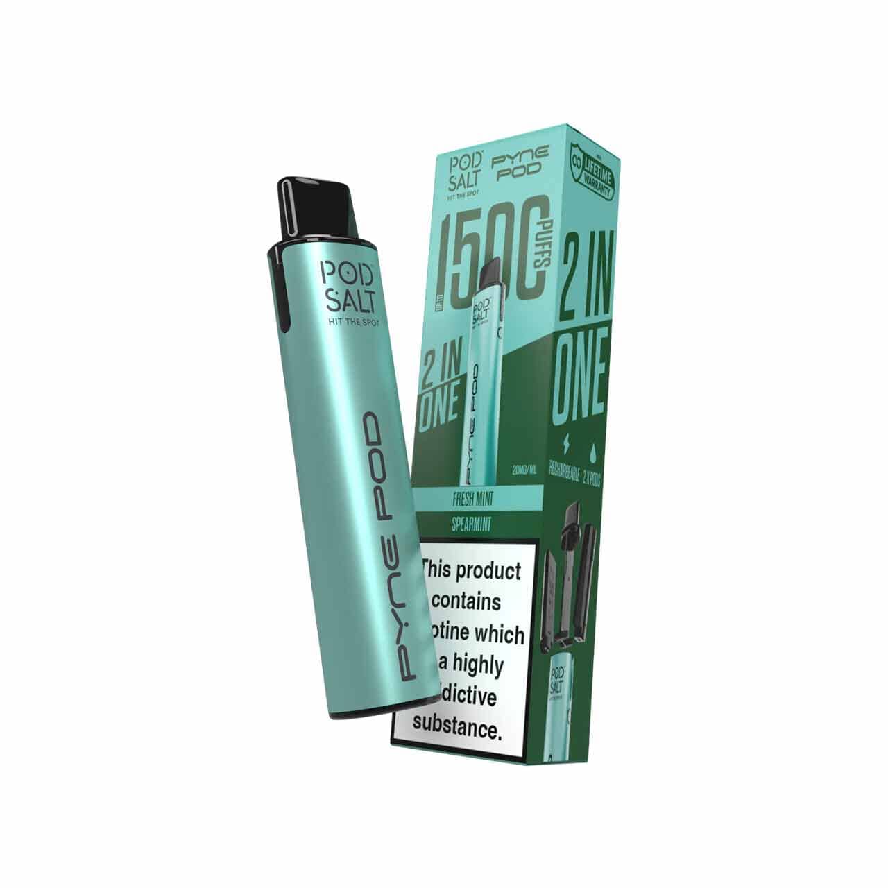 
                  
                    Pod Salt Pyne Pod 2 in One 1500 Puff Vape Kit
                  
                